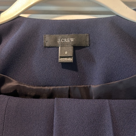 Rare - Jcrew French Girl Suit, Navy - Picture 7 of 10